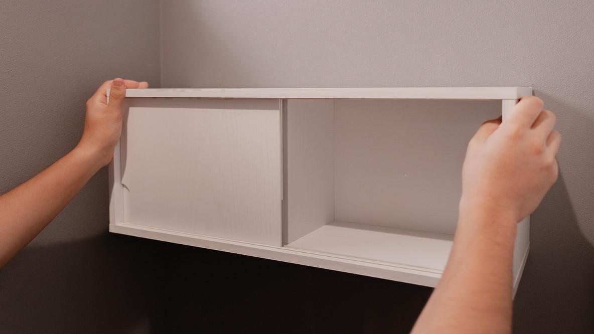 トイレのごちゃつきを、山善のウォールシェルフで撃退。賃貸OKで収納