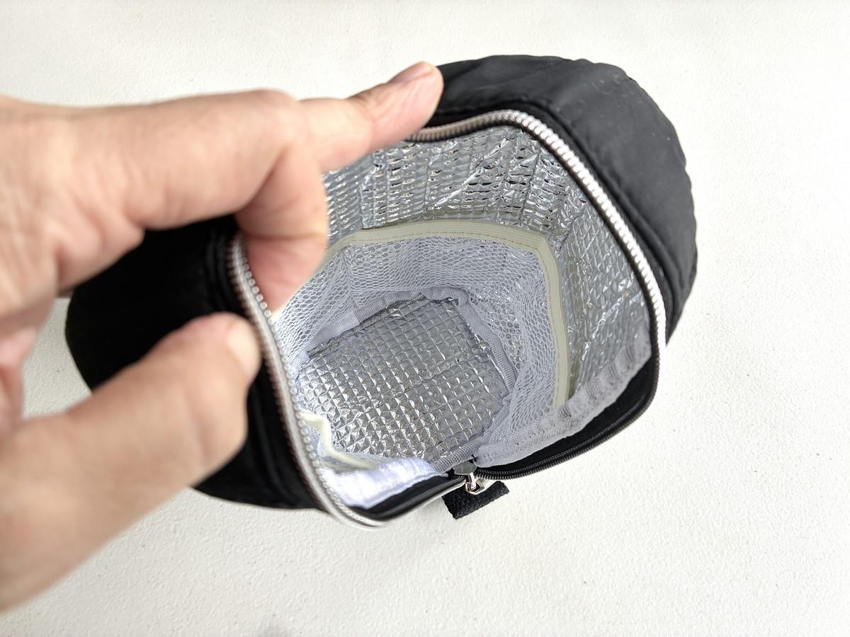 Lunchichi「縦ファスナースープジャーポーチ」