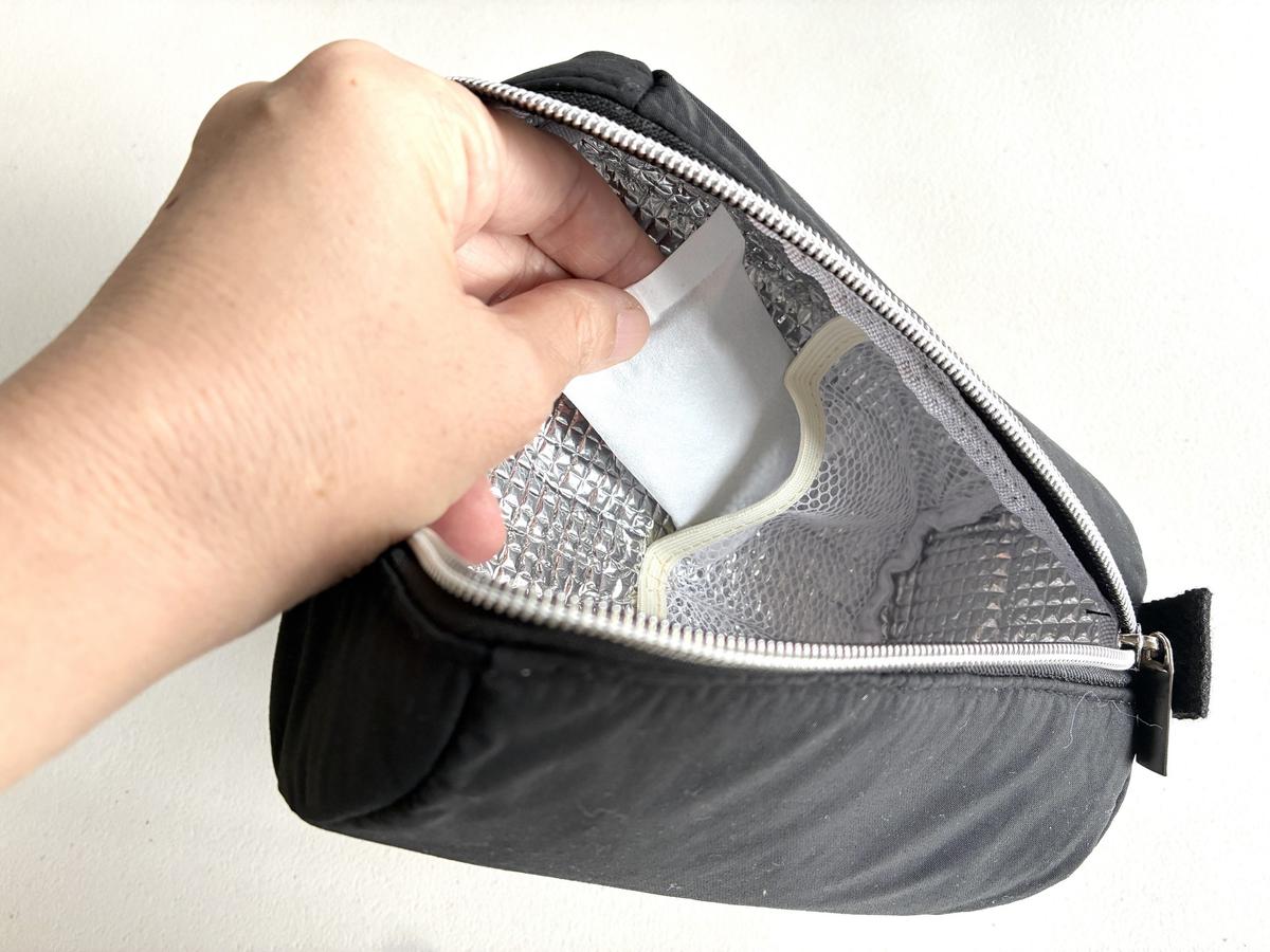 Lunchichi「縦ファスナースープジャーポーチ」