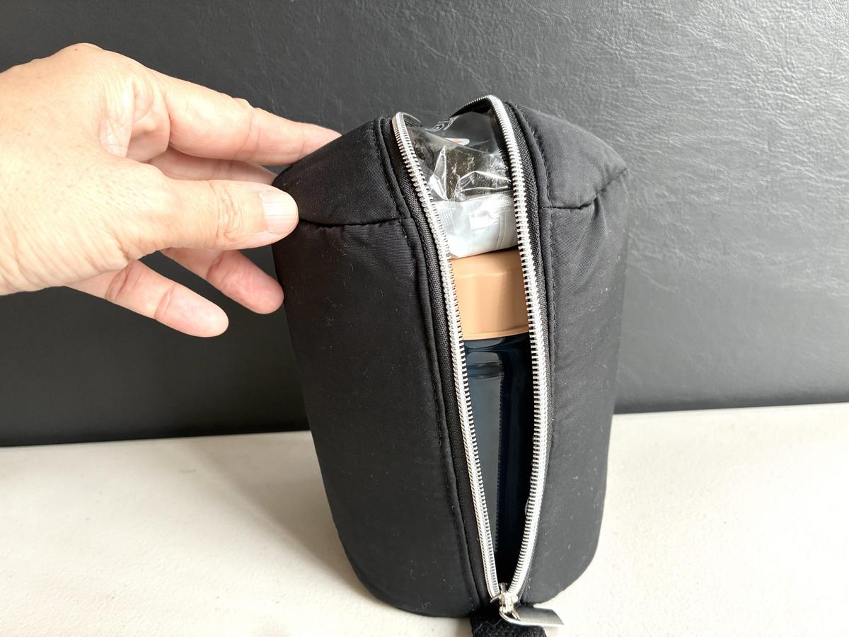 Lunchichi「縦ファスナースープジャーポーチ」