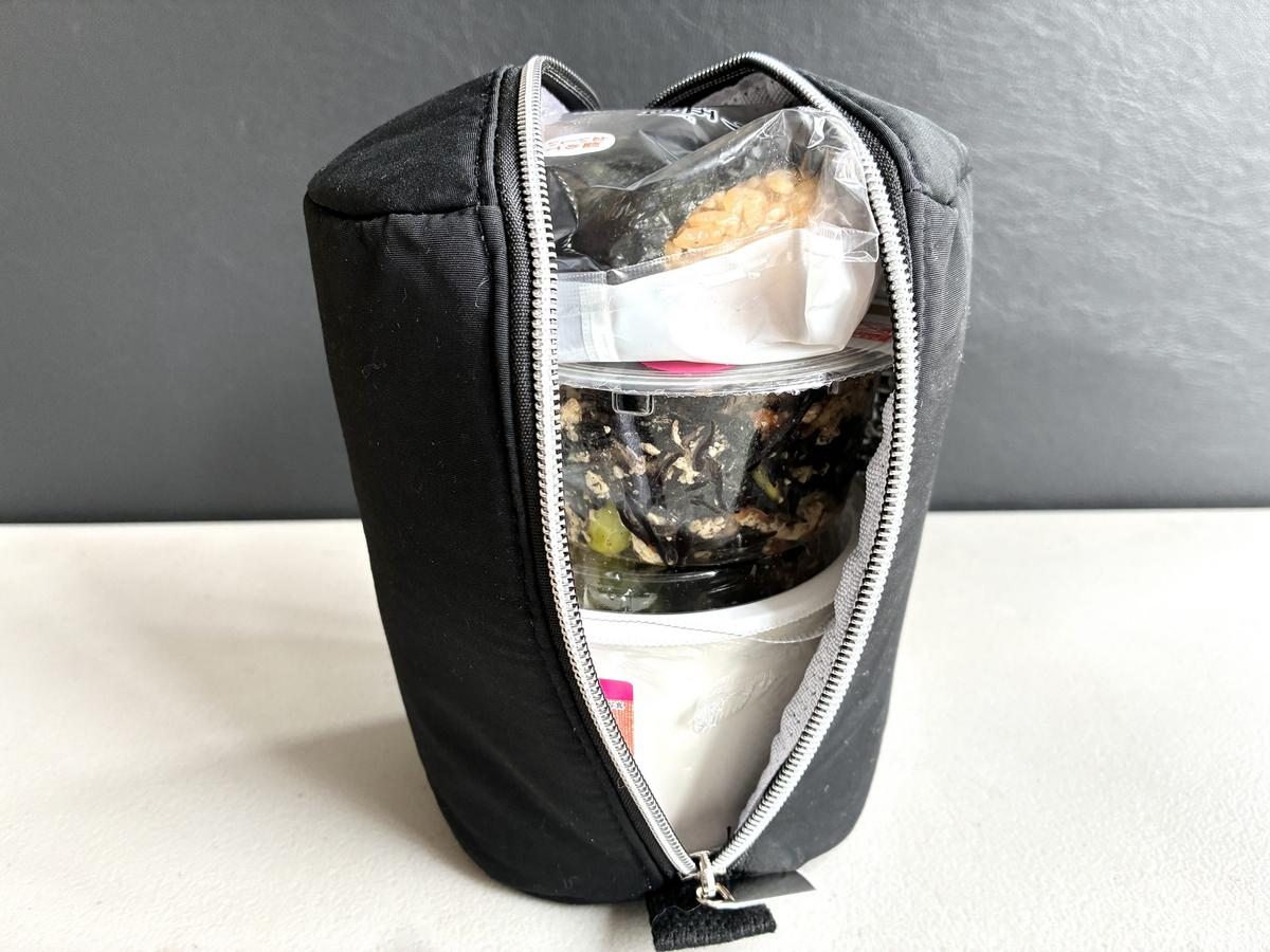 Lunchichi「縦ファスナースープジャーポーチ」