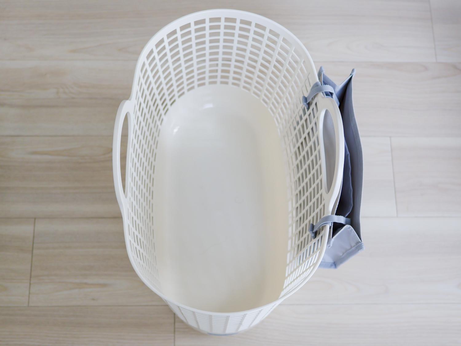 山崎実業の新作「今ある洗濯カゴを進化させるこれ」で洗濯ストレスが