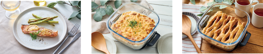 Ninja Crispi 「テーブルクッカー」で調理した料理