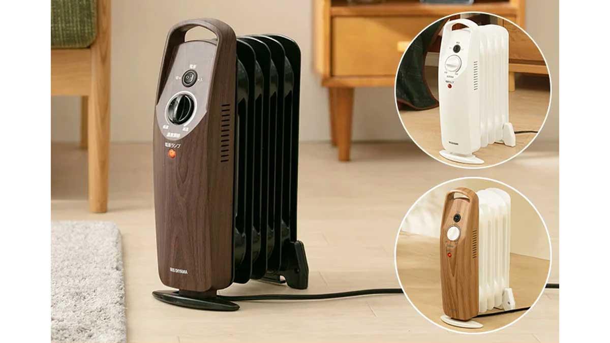 冬の脱衣所＆キッチン寒い問題。アイリスオーヤマのミニオイルヒーター