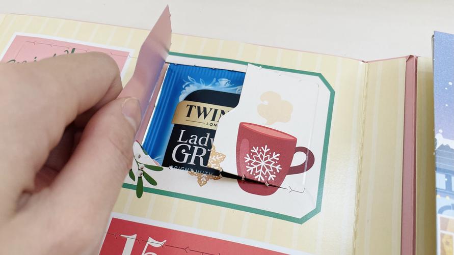 カルディ「トワイニング アドベントティー カレンダー2025 24p【クリスマス】」