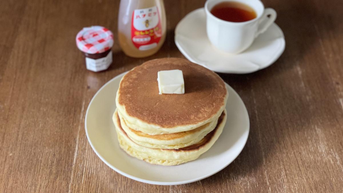 カルディ「国産米粉のパンケーキミックス グルテンフリー 200g」