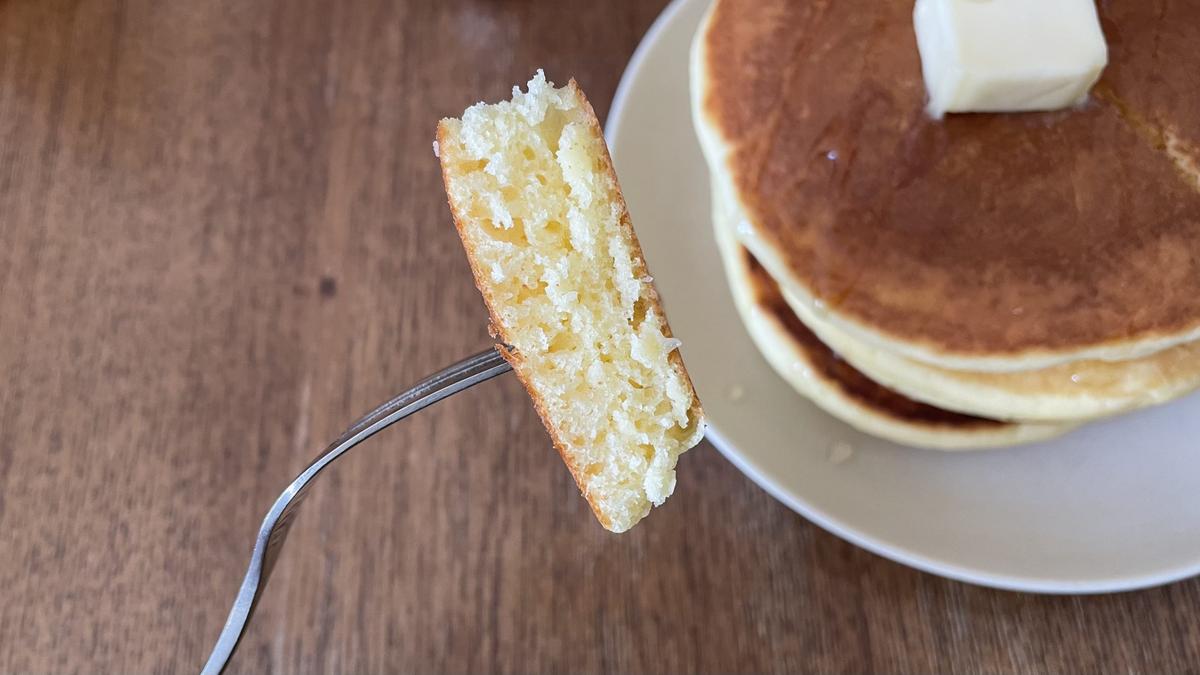 カルディ「国産米粉のパンケーキミックス グルテンフリー 200g」