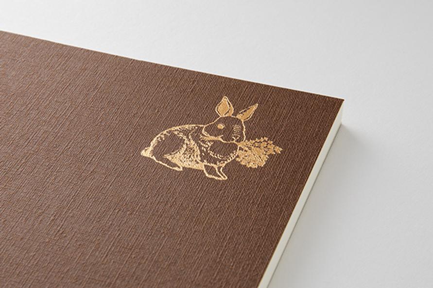 ミドリ「おいしい日記」のうさぎの刻印