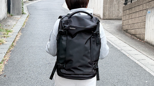 tomtocのバックパックで「疲れ」が激減…！値段で選んだつもりが優秀