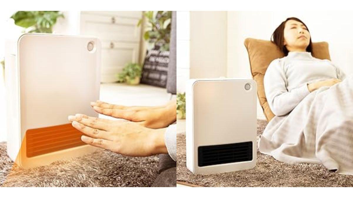 アイリスオーヤマのヒーターは人感センサー×速暖。このシンプルさが