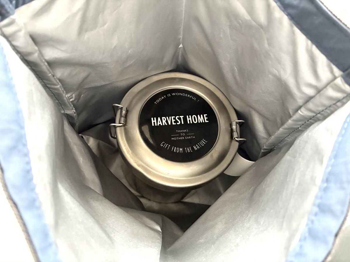 無印良品「ランチバッグ ロールトップタイプ 大」