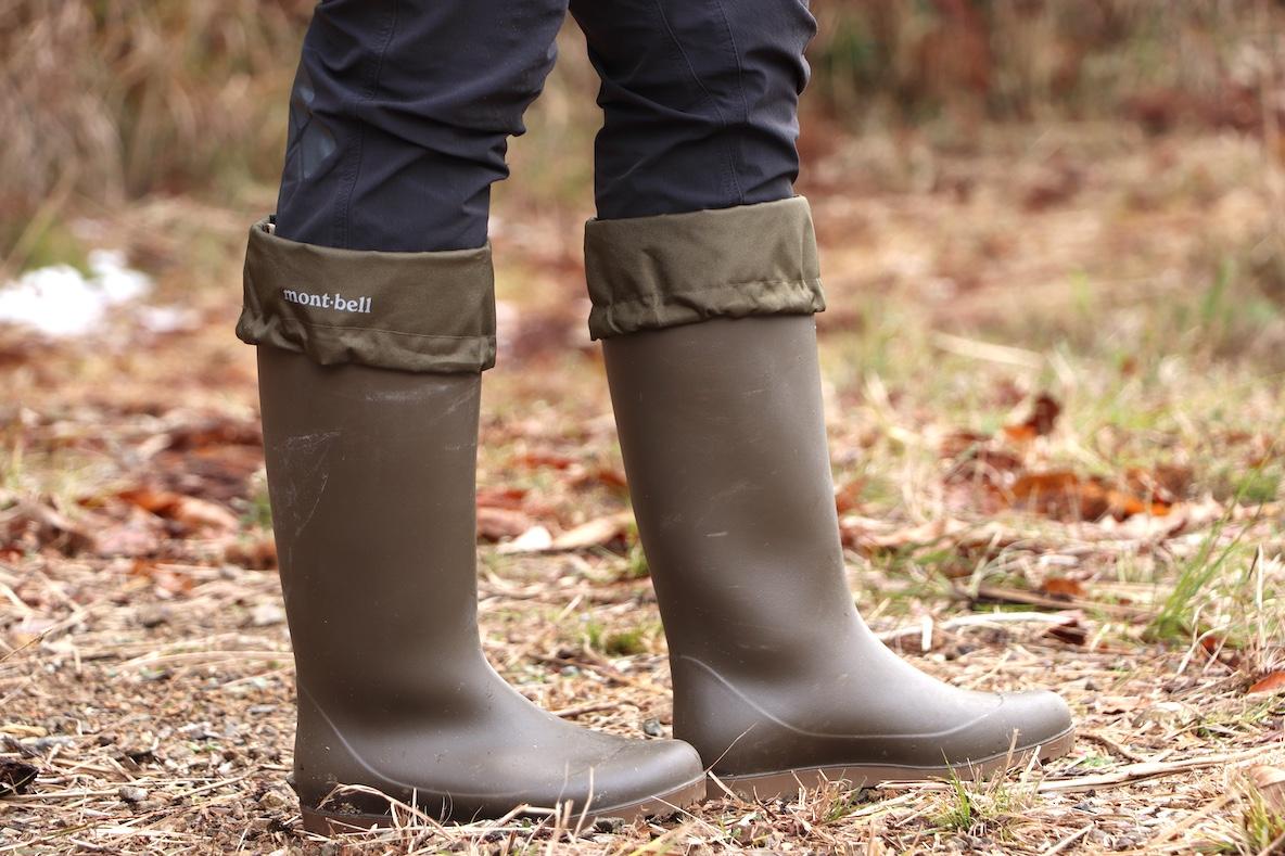 モンベルの「レインワーカーブーツ」はキャンプや農作業・雪かきにも