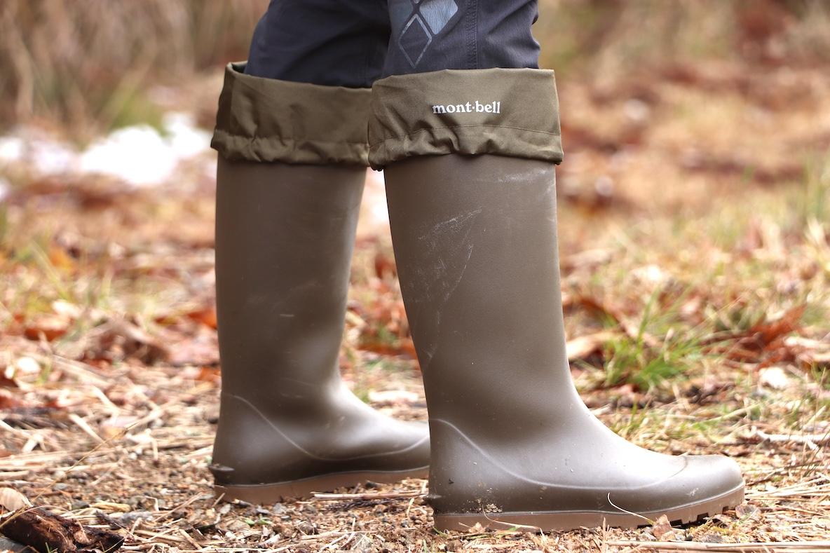 mont-bell ロングブーツ ダークグレー モンベルの「レインワーカーブーツ」はキャンプや農作業・雪かきにも