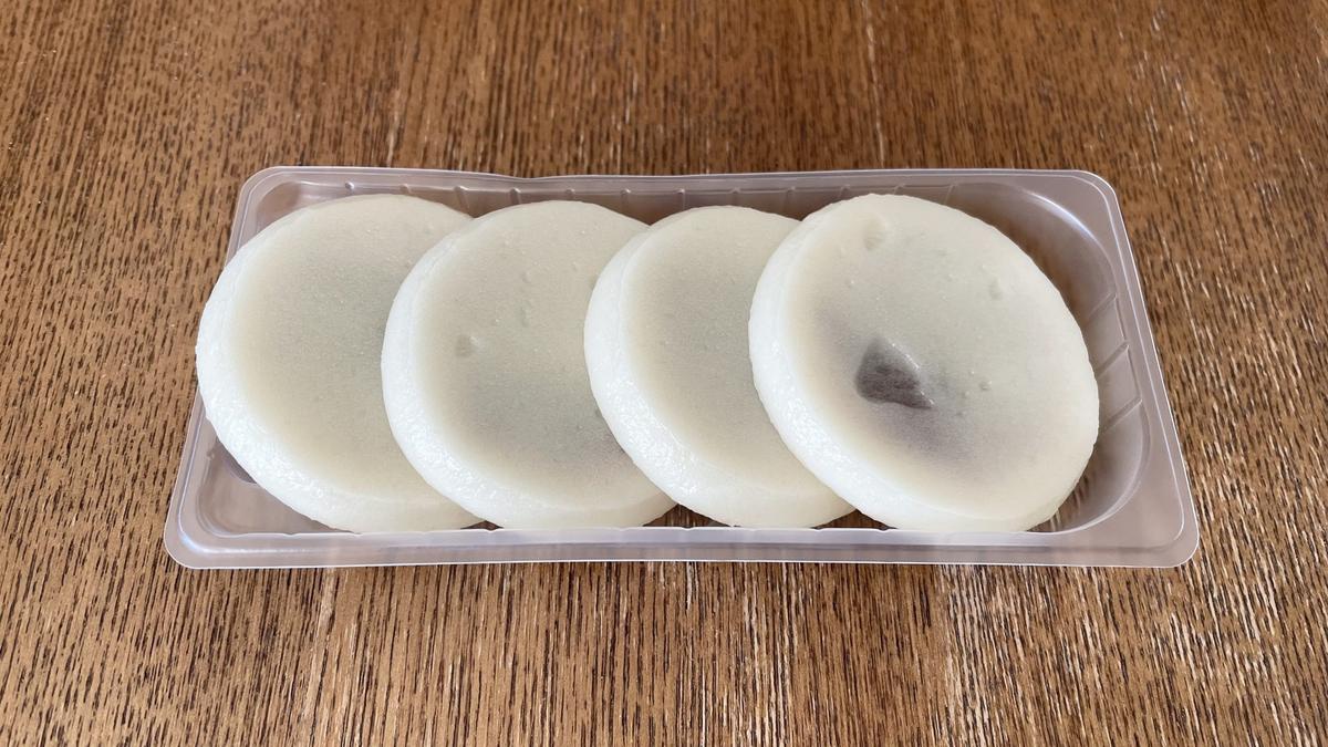 カルディ「焼いて食べるあんこ餅　小倉　4枚」 