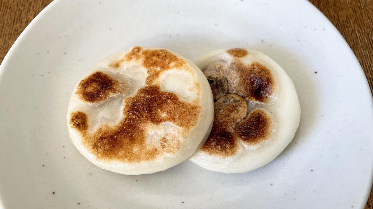 カルディ「焼いて食べるあんこ餅　小倉　4枚」 