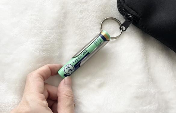 リップクリーム、どこいった？」は、キーホルダー化すれば解決できまし