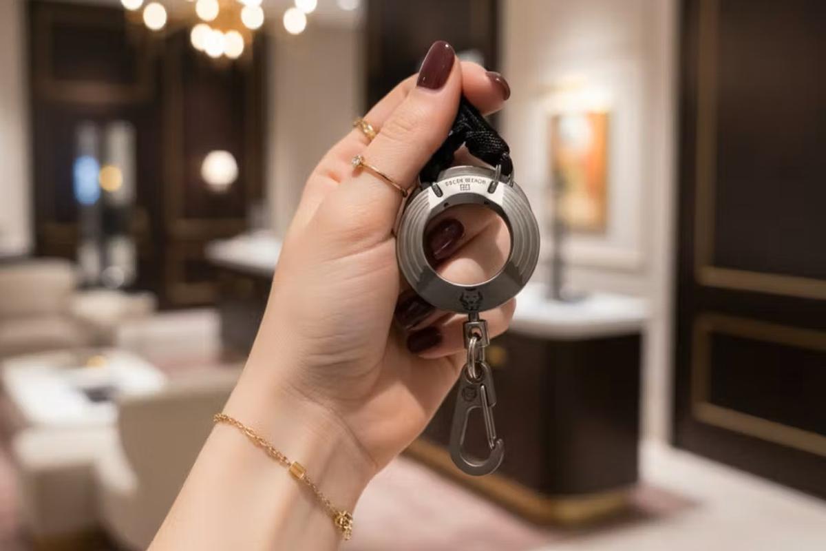 ちょっとそこまで」が本当に手ぶらに。鍵もスマホもひとまとめにできる