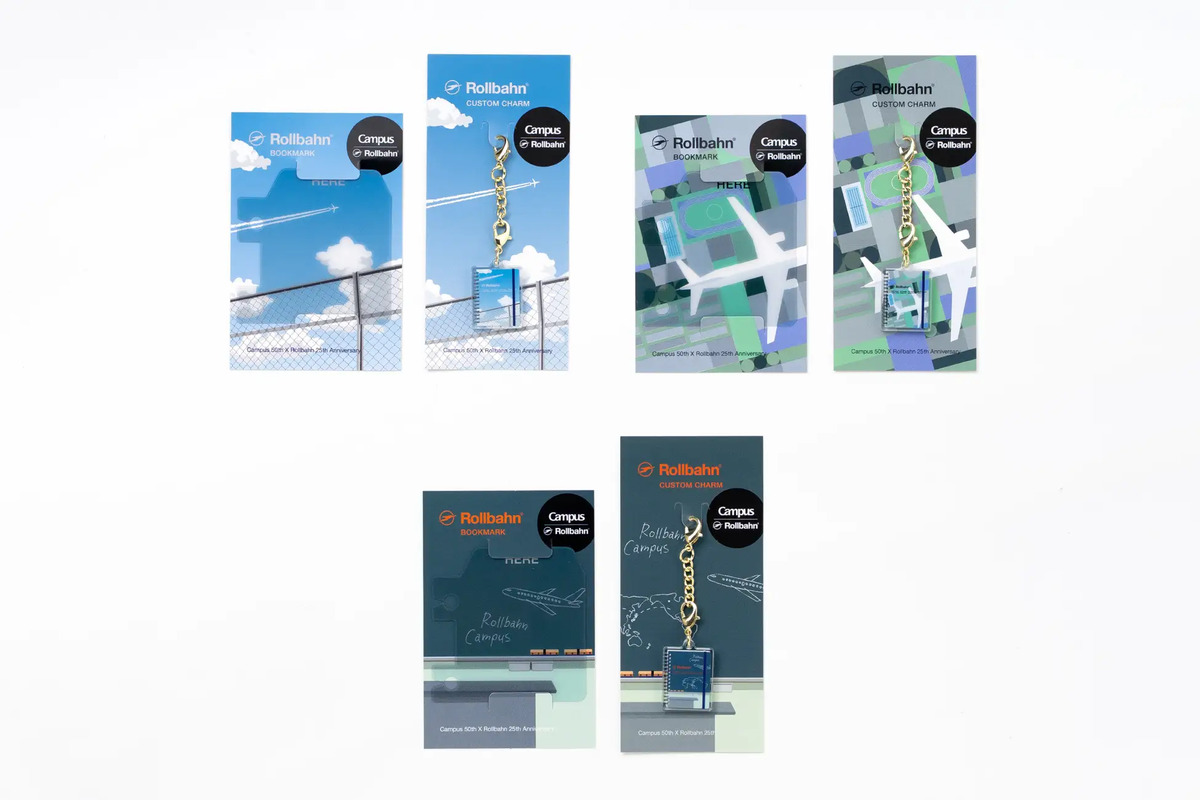 Campus×Rollbahnチャームとブックマーク