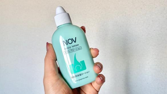 乾燥して頭皮がかゆい…。薬局でも買えるNOVの「スカルプローション」が