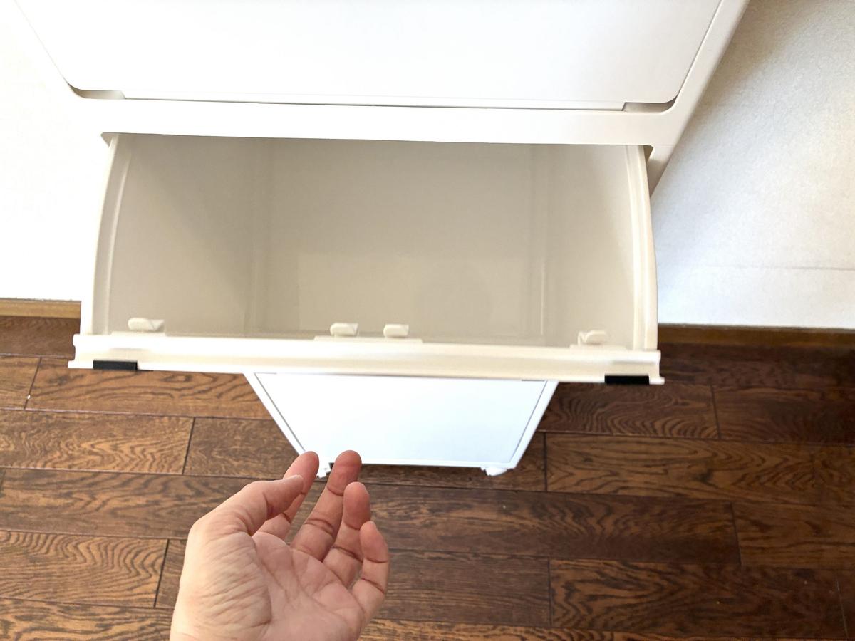 天馬「ホワイトラッシュ多段分別ごみ箱」