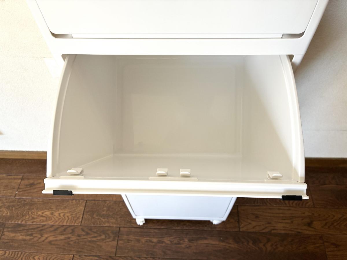 天馬「ホワイトラッシュ多段分別ごみ箱」