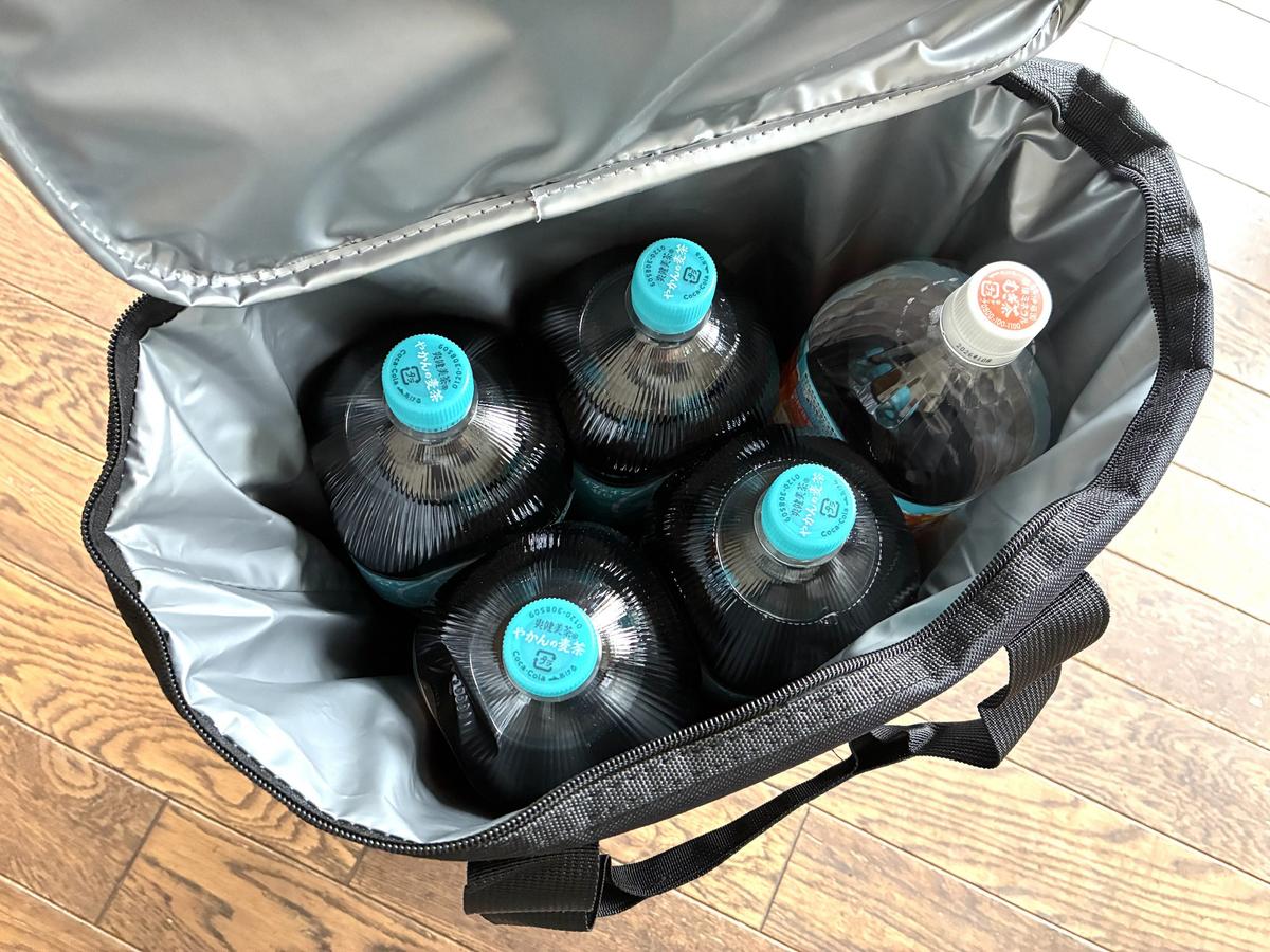 3COINS「キャリーカートバッグ2個セット」