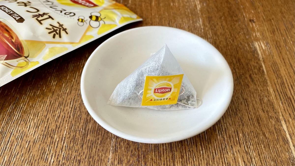 「リプトン カフェインレスのはちみつ紅茶 ティーバッグ 14P」