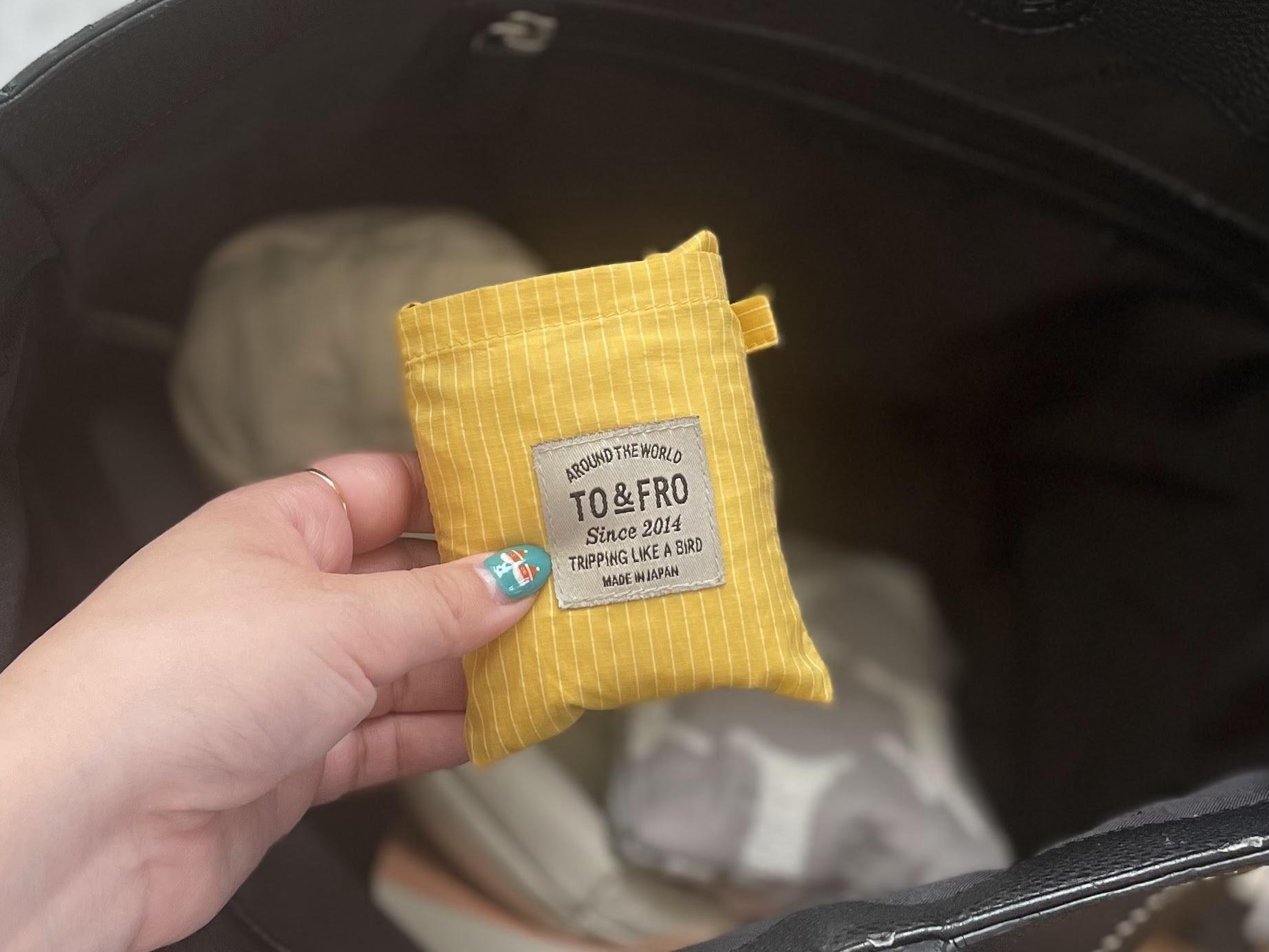 あ、エコバッグ忘れた」からの卒業。TO&FROのこれをむしろ積極的に