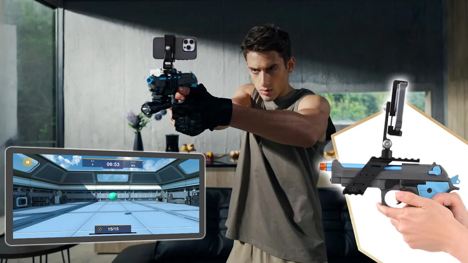 弾不要で撃ち放題。ストレス発散や休日の遊びに自宅で本格