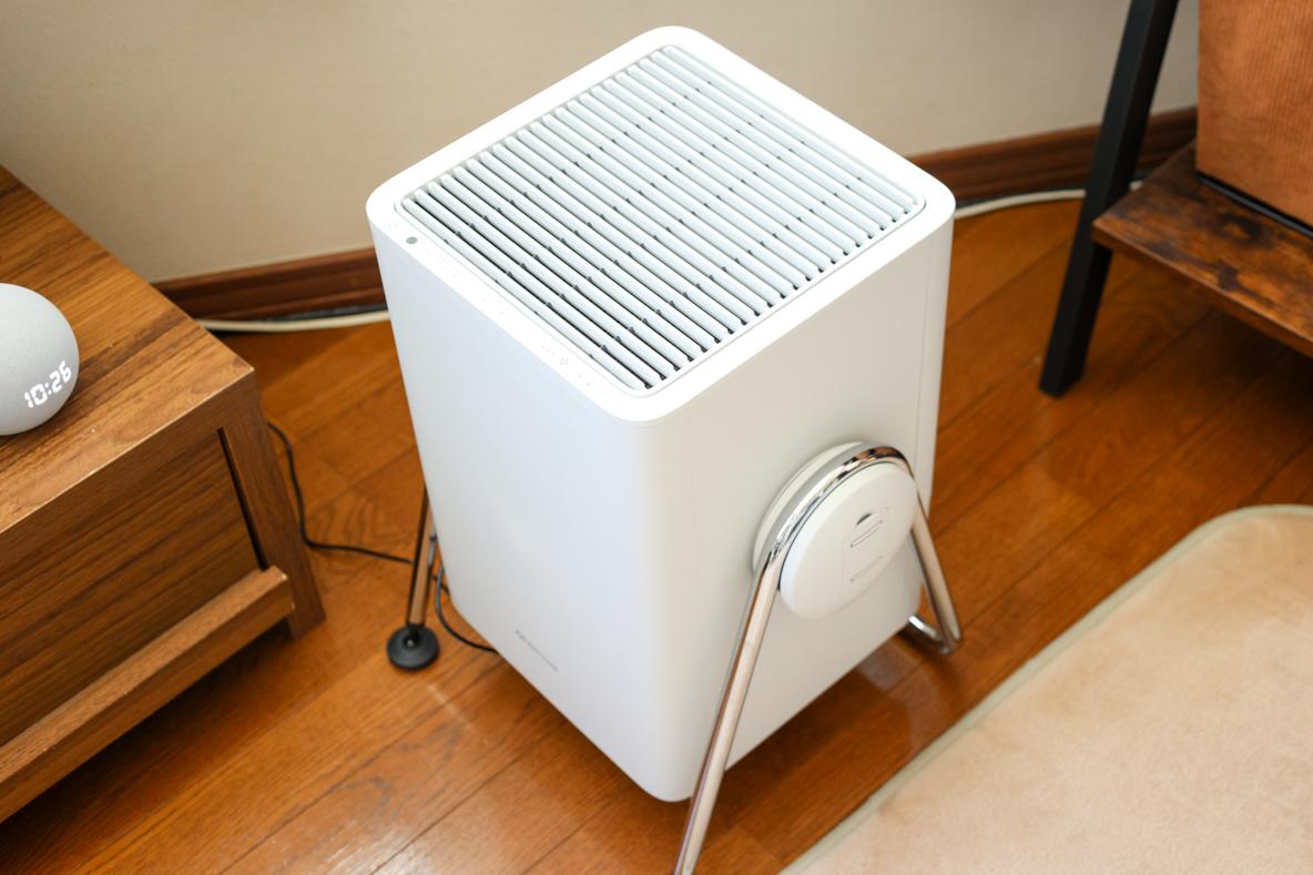 リズムの空気清浄機「Silky Wind Clean」が、実用的すぎて惚れ惚れする