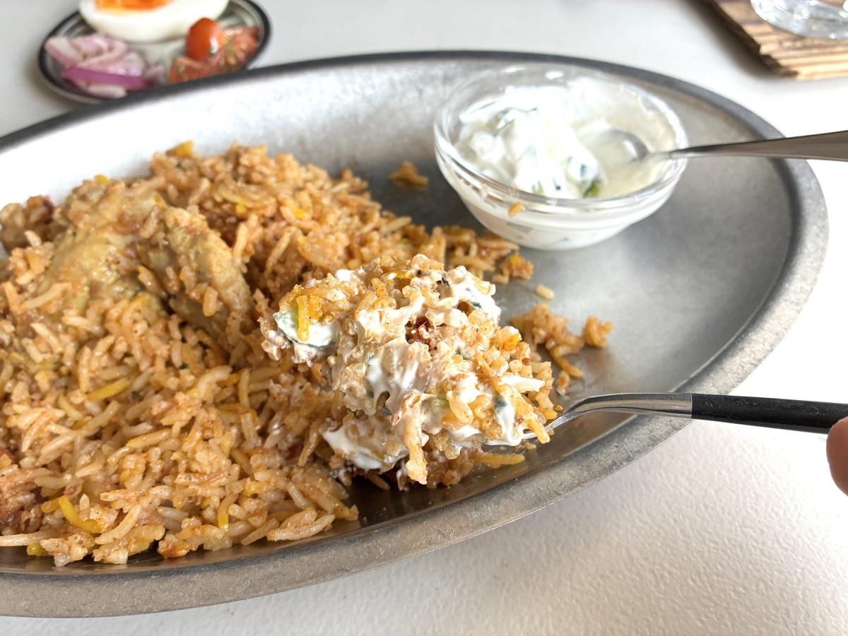 無印良品「チキンビリヤニ」