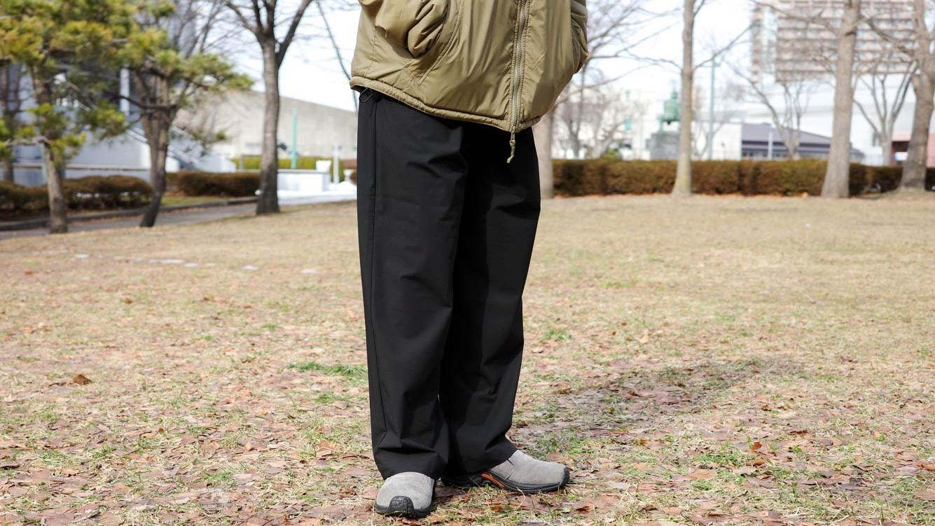 THE NORTH FACEの「レッドランプロロングパンツ」は、スッキリした