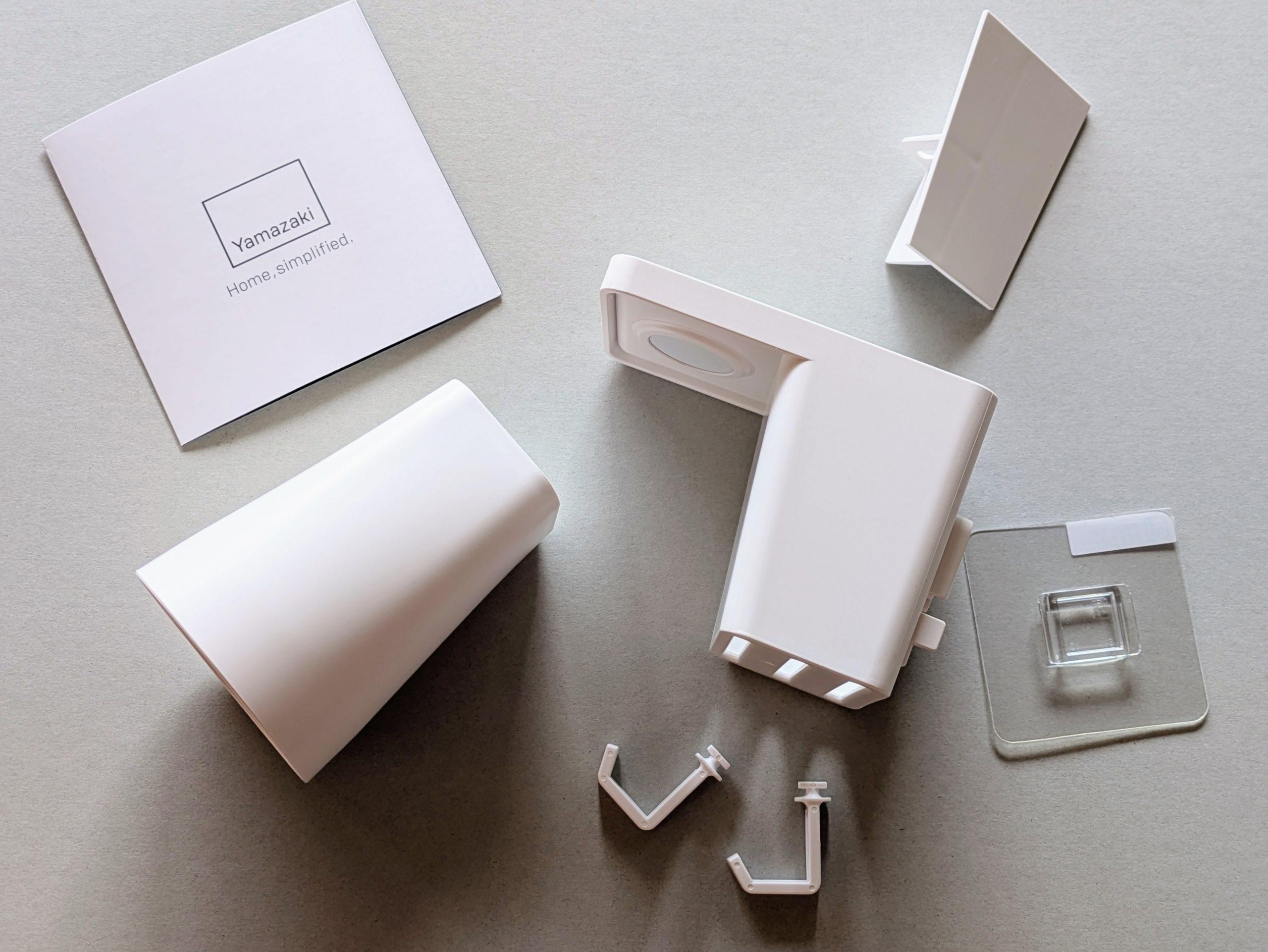 洗面所の「おしい感」の正体はここだった。「tower の浮かせるホルダー