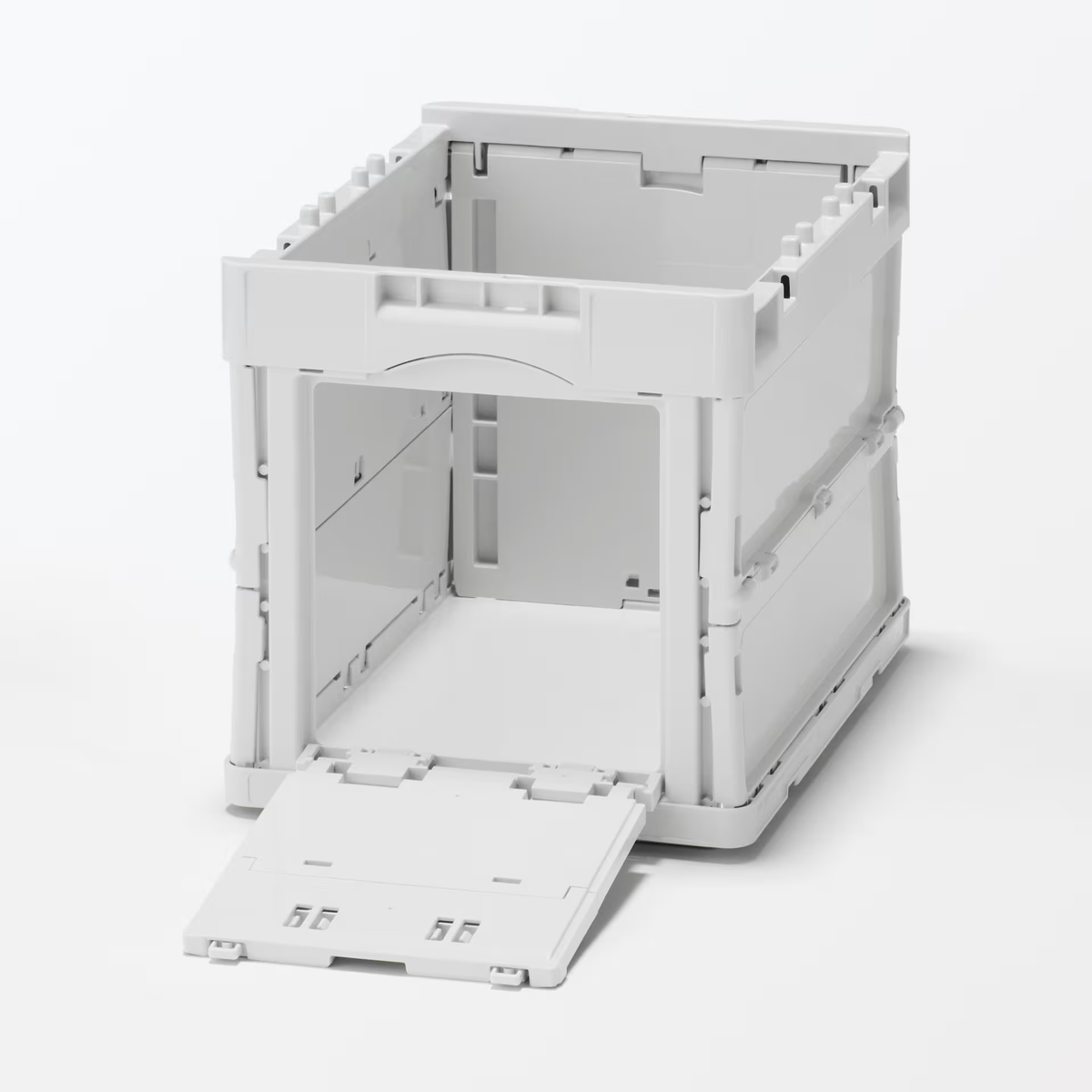 コンテナの窓が開いている様子