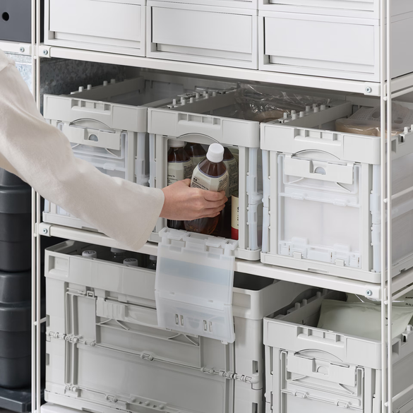 無印良品の名作「折りたたみコンテナ」がリニューアル！ “縦のデッド