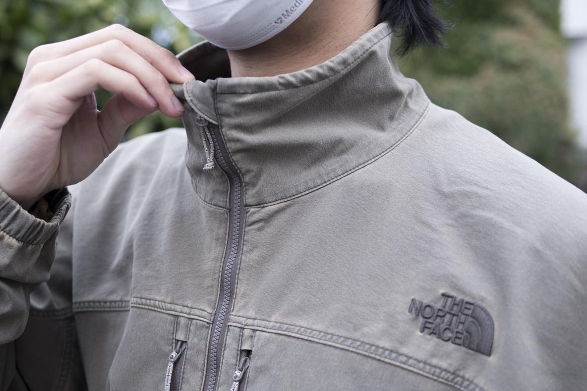 THE NORTH FACE - THE NORTH FACE ソフトシェルジャケット アウトドア L グレー 春に備えてTHE NORTH FACEの新作ソフトシェルを購入！ ヴィンテージ