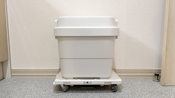 無印良品の「平台車✕頑丈収納ボックス」で、キッチン掃除がラクになっ