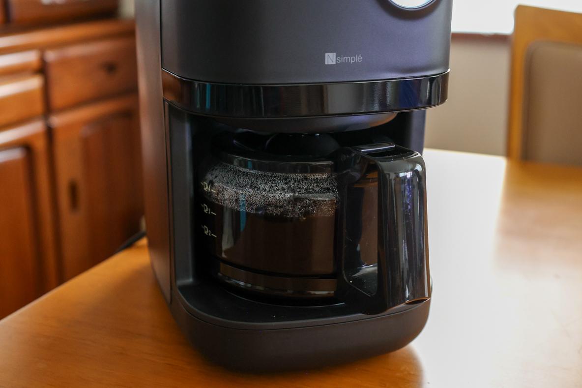毎朝のコーヒーが、ぐっとラクになった。ニトリの「全自動コーヒー