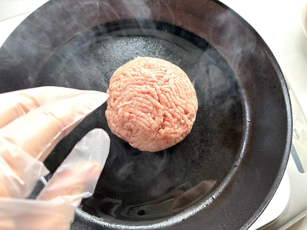 Amazonベーシック　肉プレス丸型