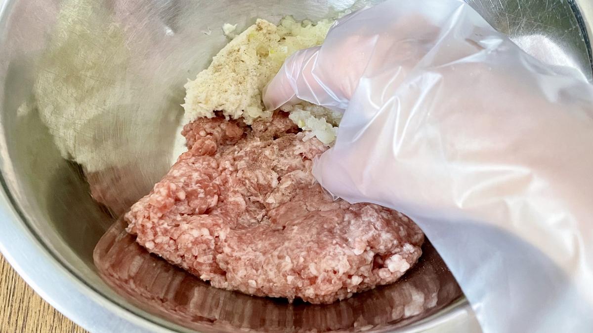 無印良品「調理用　手にフィットする手袋」