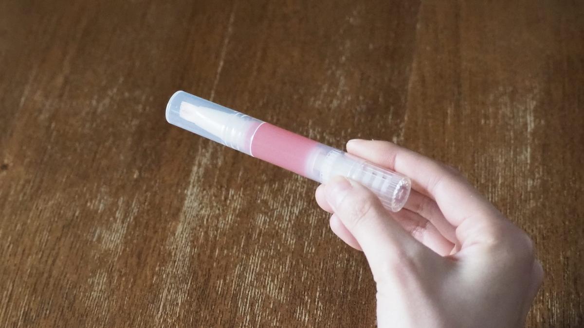 無印良品「ネイルケアオイル スプリングフローラル」