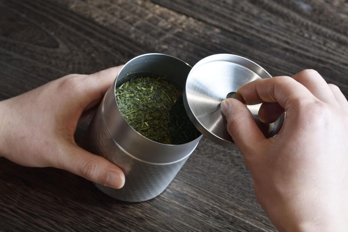 下村企販「茶考具 茶筒」