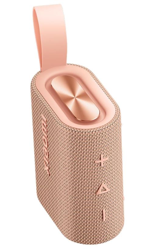 Xiaomiの「小さすぎて迷わず持ち運べる」スピーカー、春色ピンク