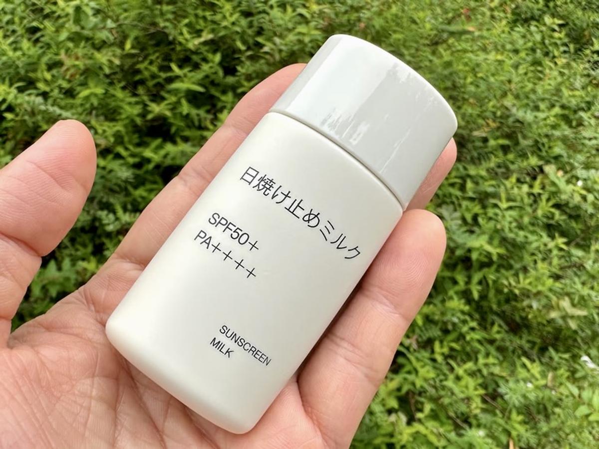 無印良品「日焼け止めミルク(携帯用)」590円(税込)