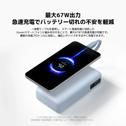 Xiaomiの「全部入れてくれました」モバイルバッテリー、本日発売ですよ