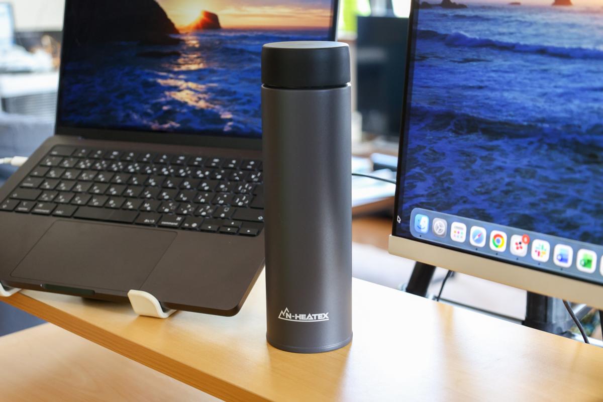 ニトリ「超保温ボトル N-HEATEX スクリュー（500mlグレー）」