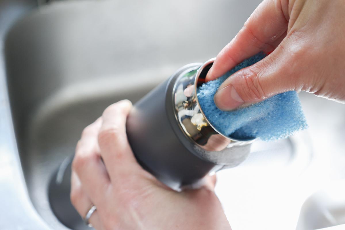 ニトリ「超保温ボトル N-HEATEX スクリュー（500mlグレー）」