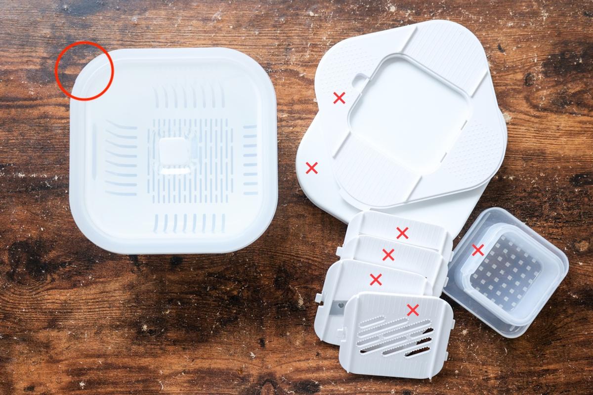 ニトリ「1台10役スライサーセット 正方形」