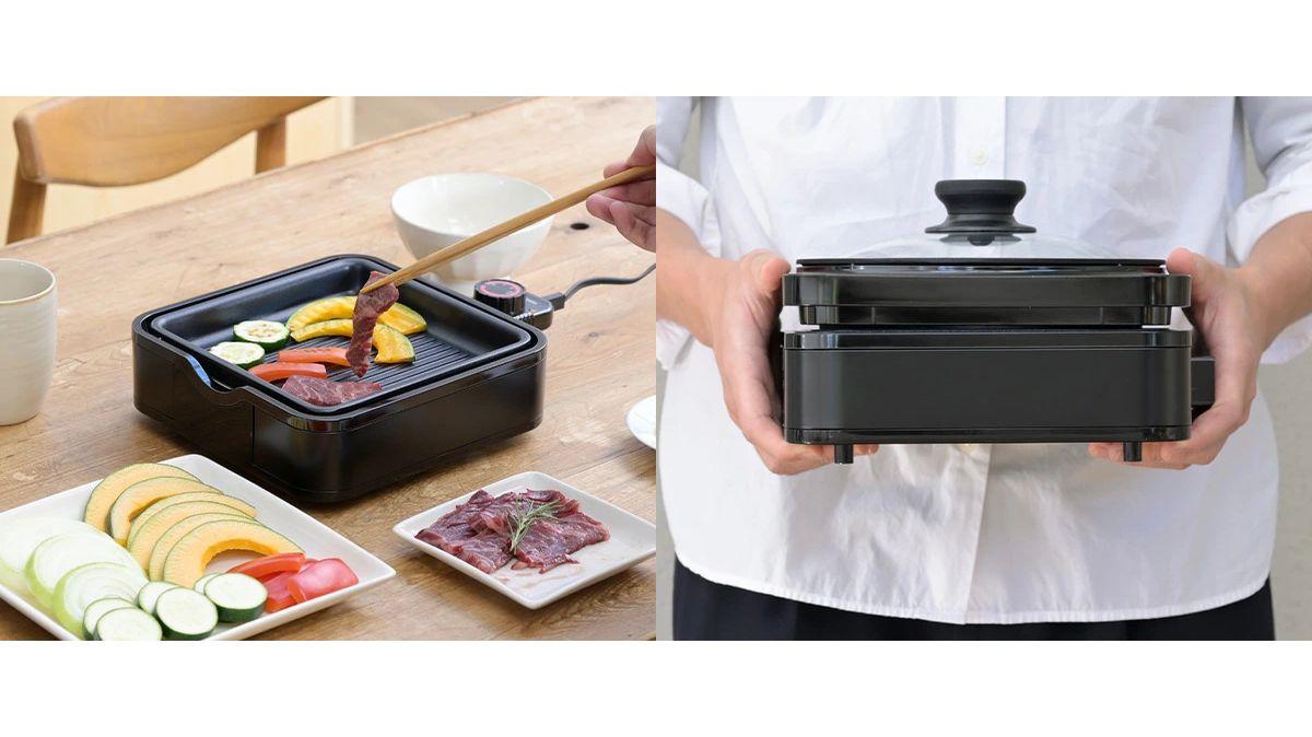 これからの季節に温かい料理を！ 【新品・未開封】山善ホットプレート Amazon | [山善] ホットプレート 3WAY (平面プレート/波形プレート