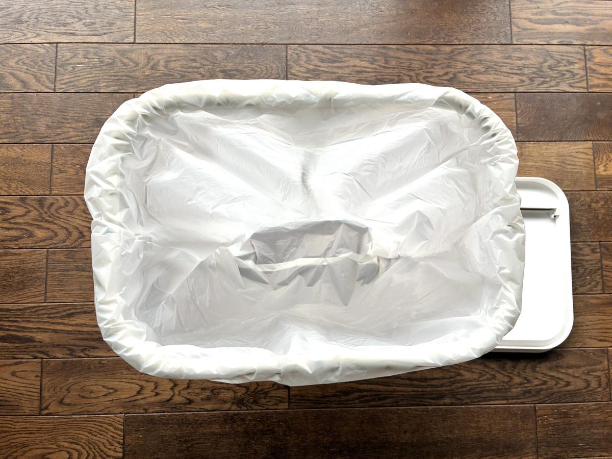 山崎実業「分別ゴミ袋ホルダー　ルーチェ　ホワイト」